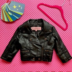 Boutique Toddler Biker Jacket